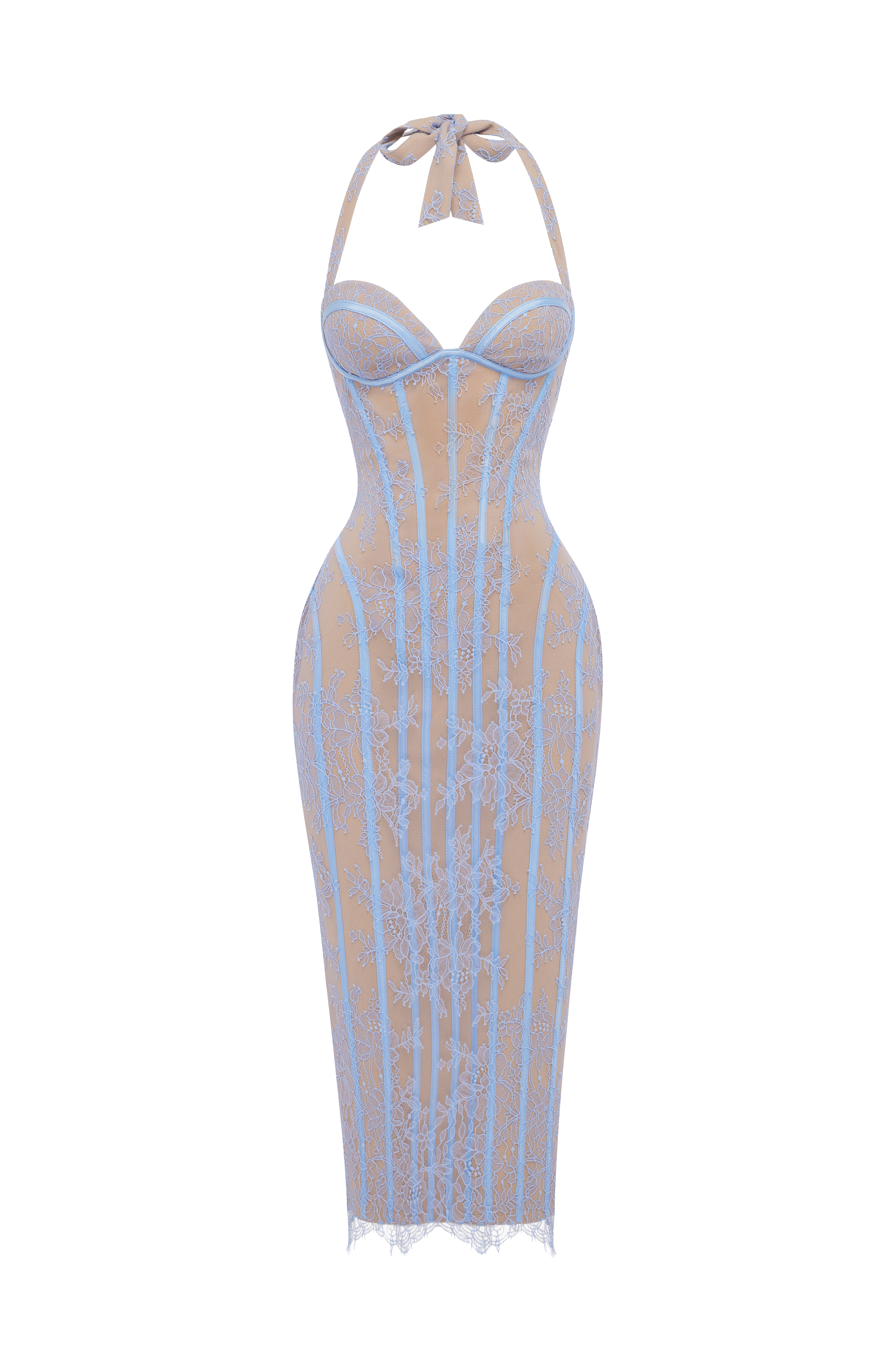 Rosa - Maxi dress with corset