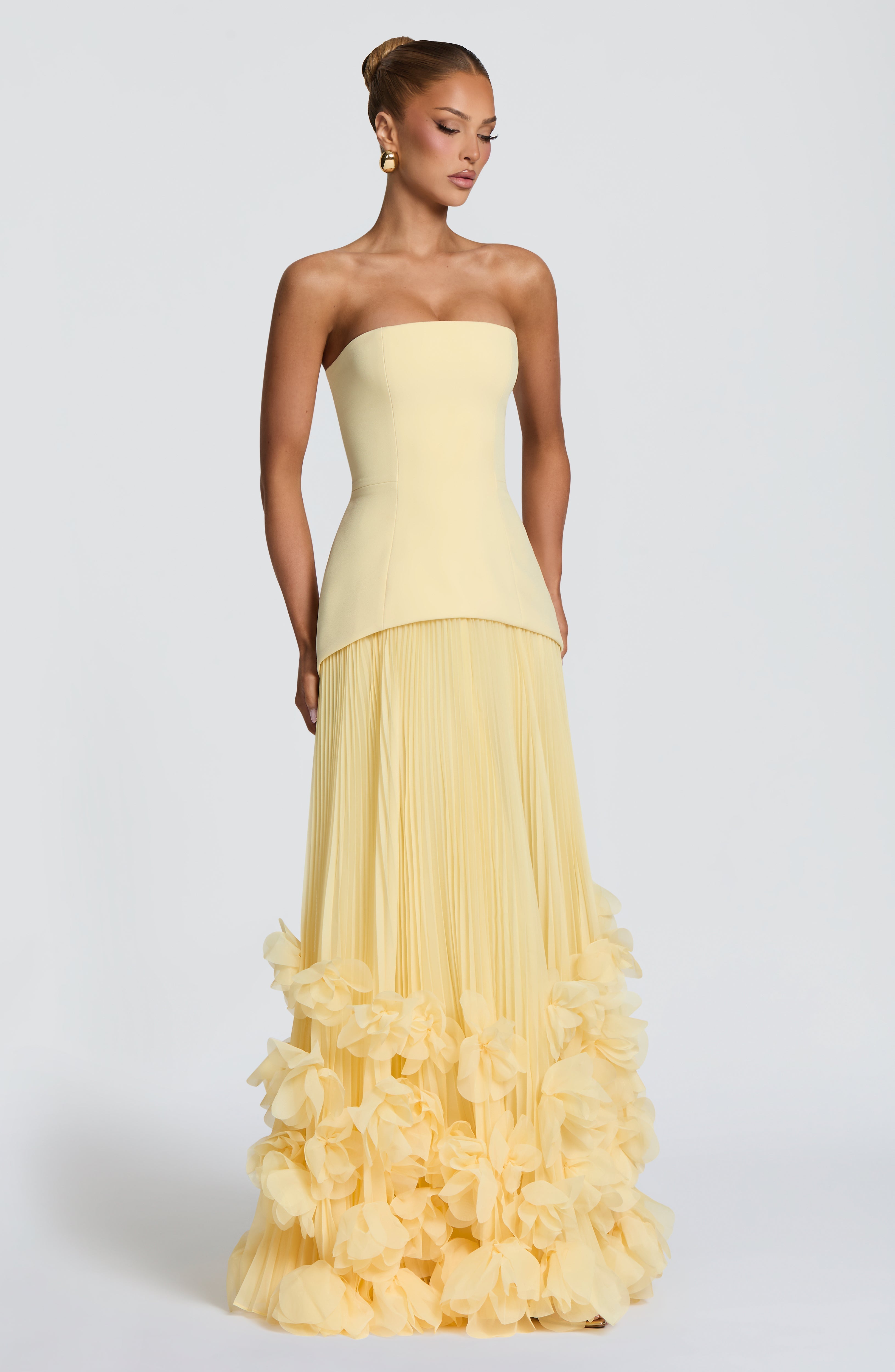 Seraphiña - Long dress with corset