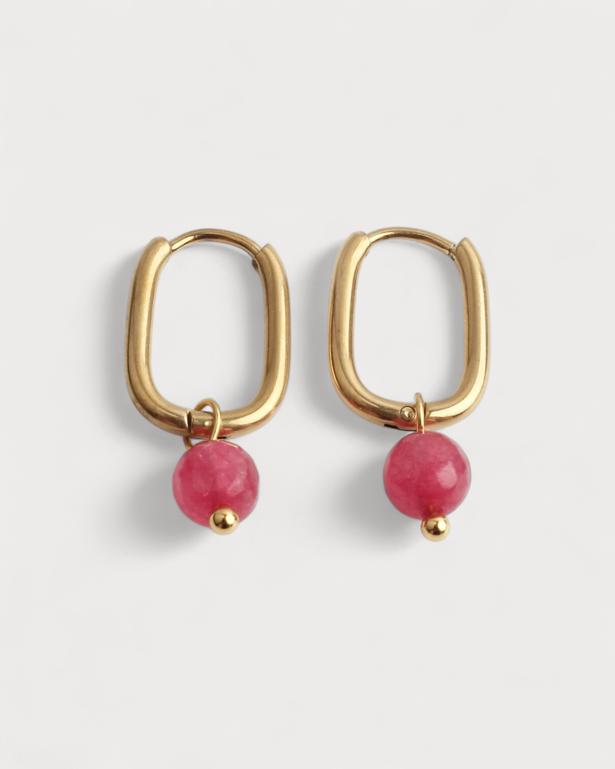 Zuzy - Earrings - Natural stone - Stainless steel