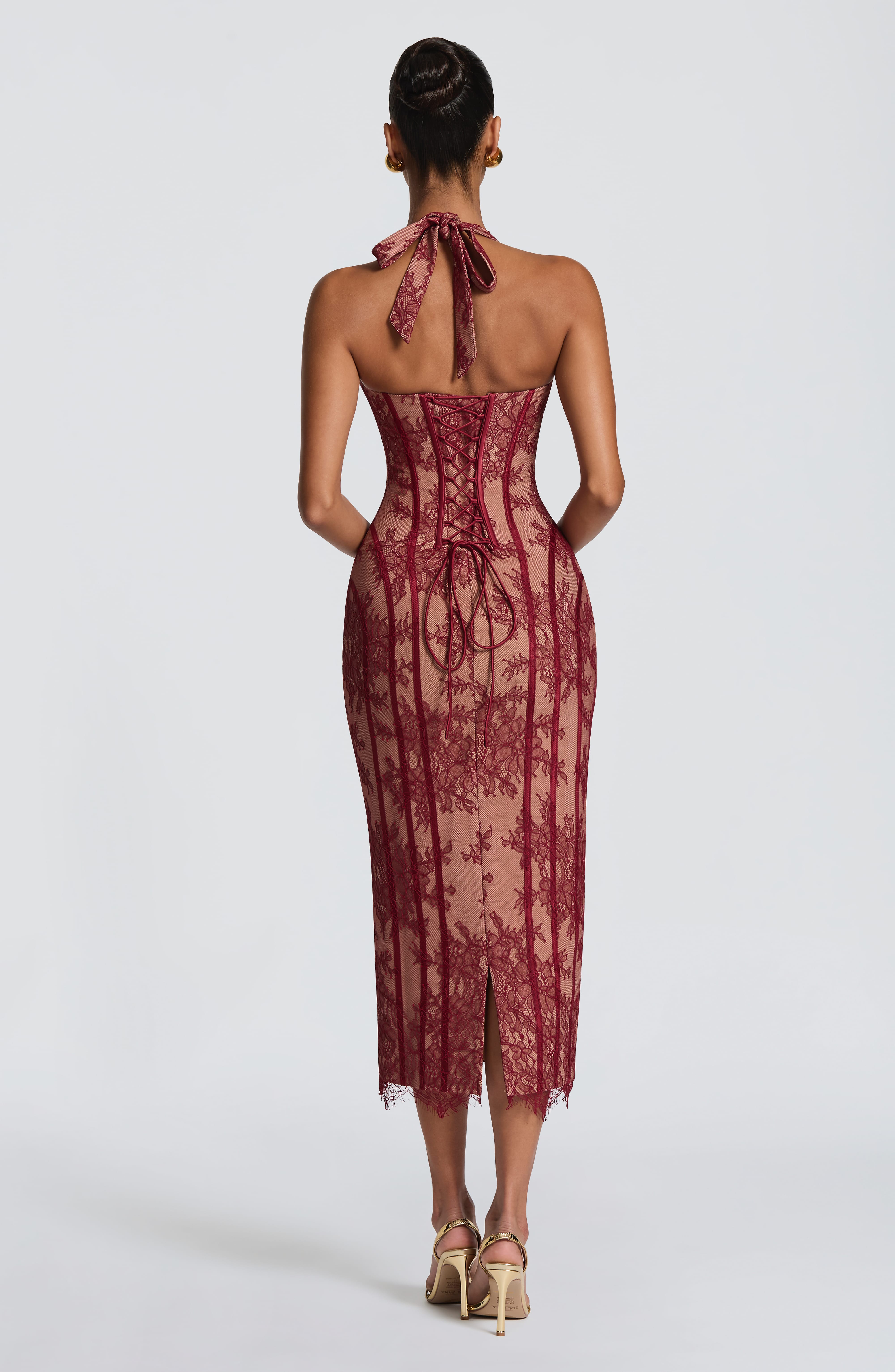 Rosa - Maxi dress with corset