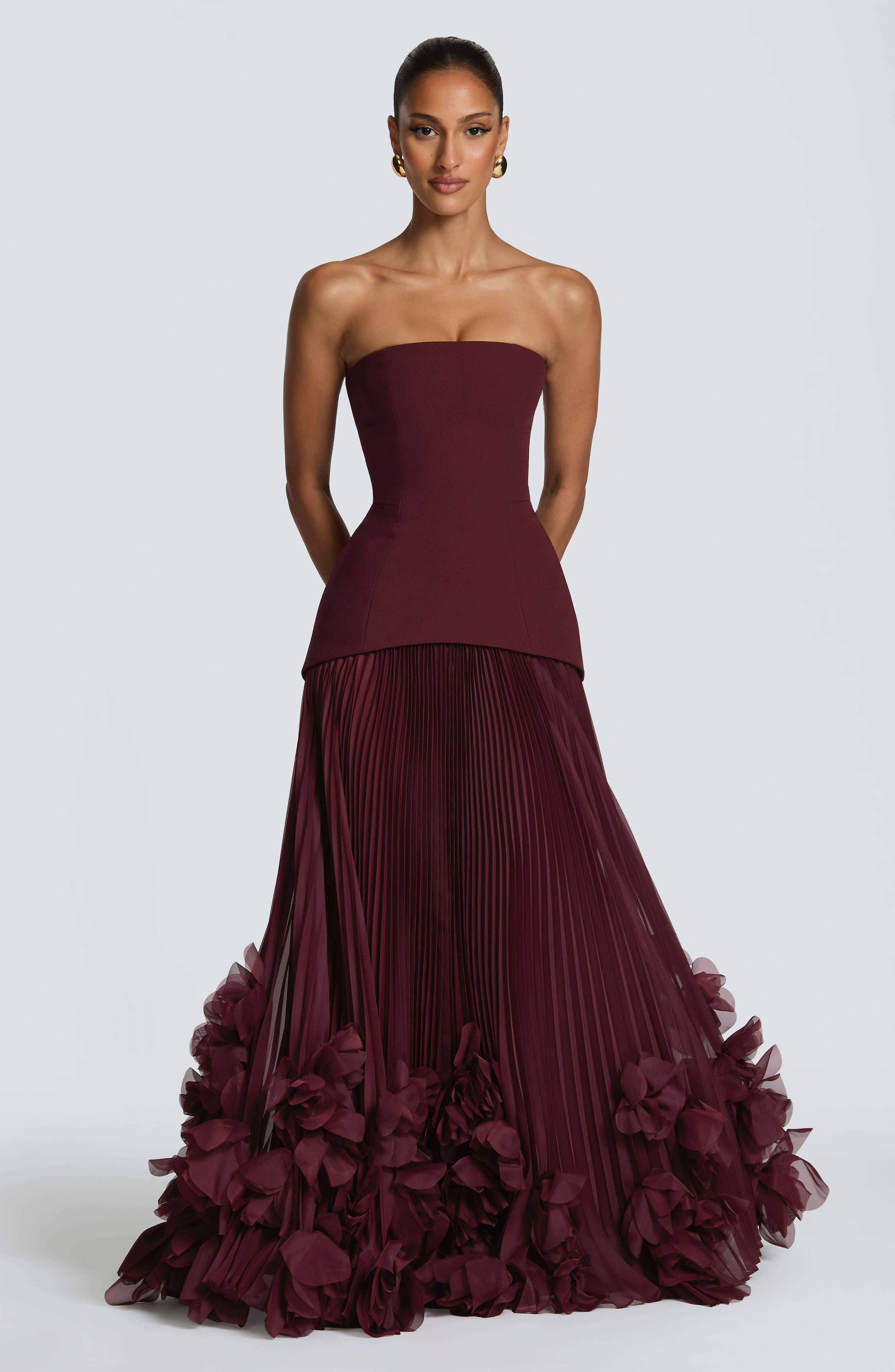Seraphiña - Long dress with corset