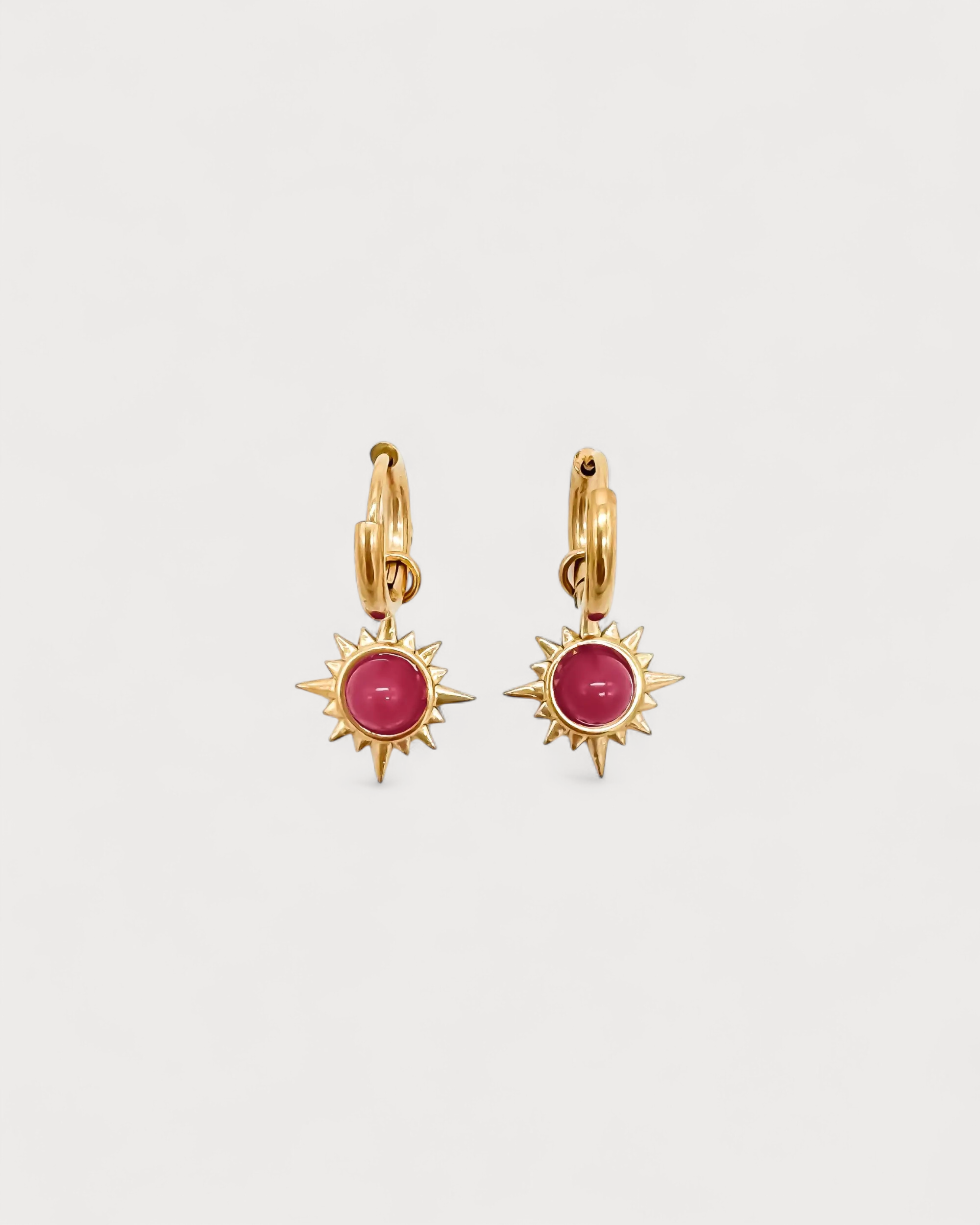 Chasing the sun - Pendientes - Acero inoxidable