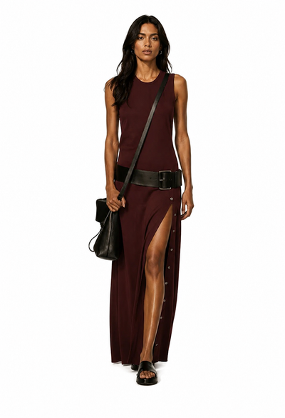 Rosalia - Maxi Dress with Belt
