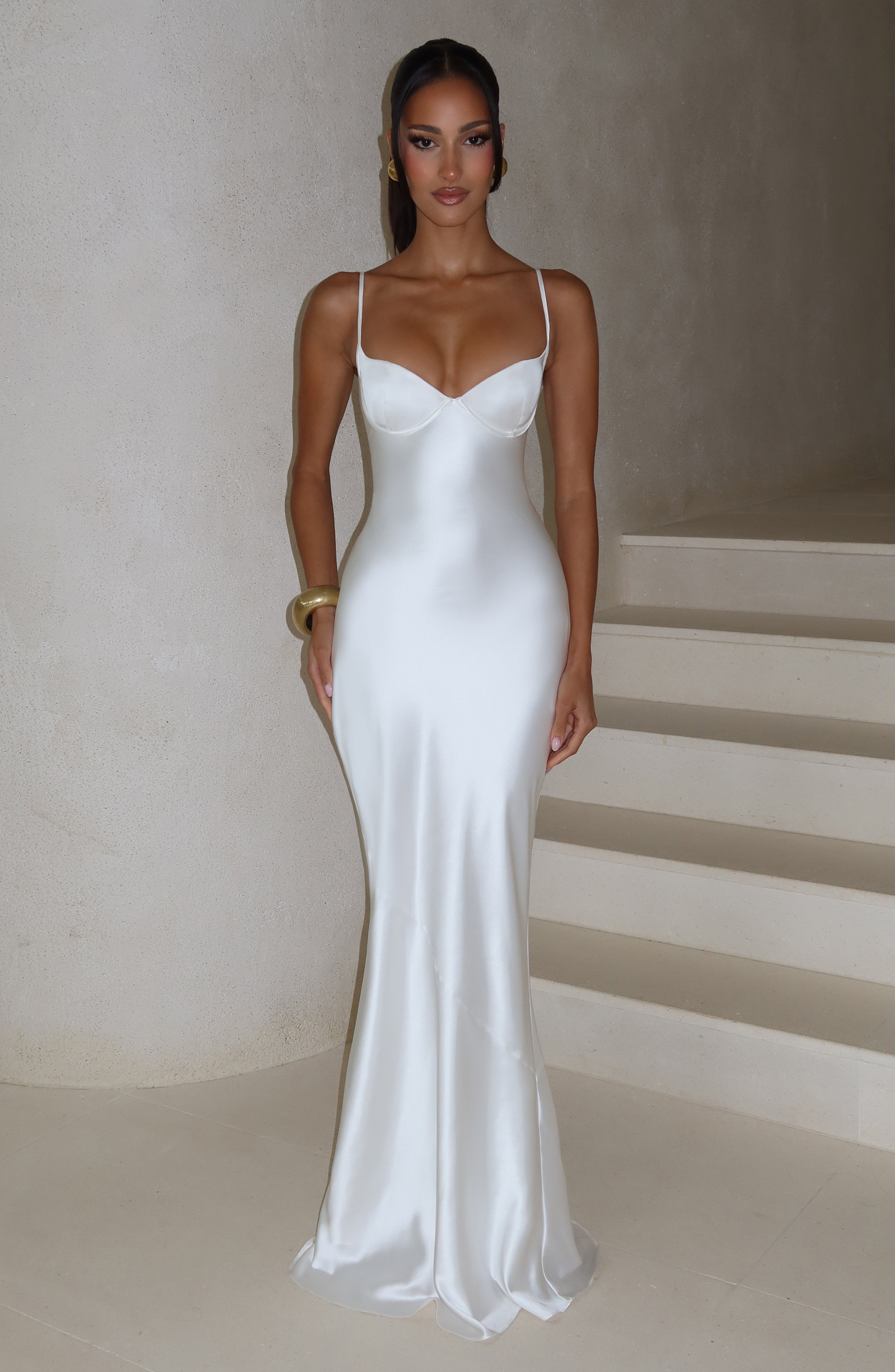 Amorette Vestido Maxi - Marfil