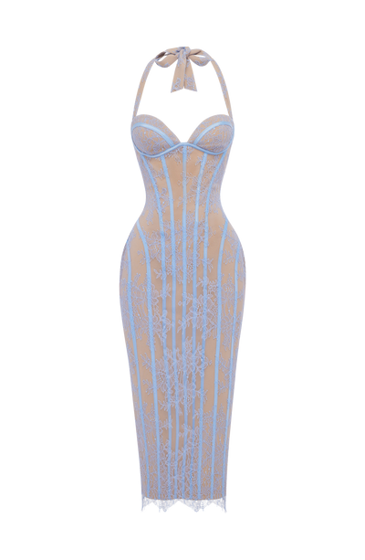 Rosa - Maxi dress with corset