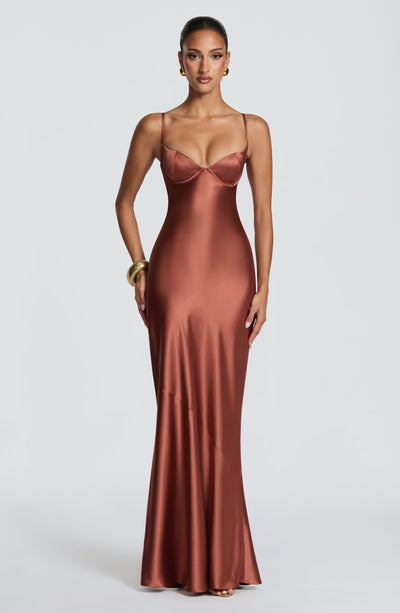 Amorette Vestido Maxi - Marfil