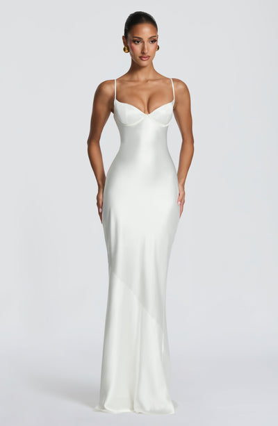 Amorette Vestido Maxi - Marfil