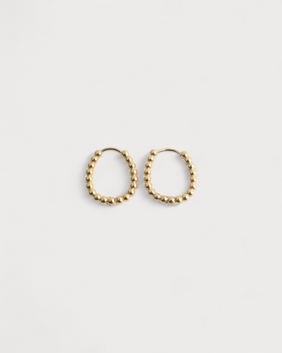 Big Dotted Julia - Earrings - Stainless Steel