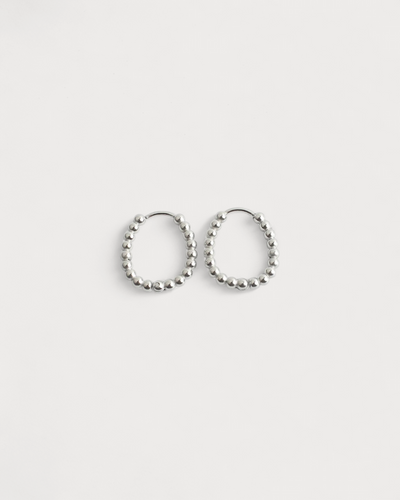 Big Dotted Julia - Earrings - Stainless Steel