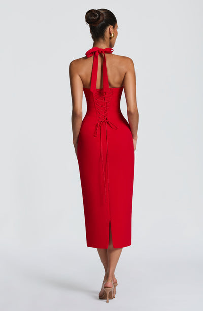 Cassia Vestido midi