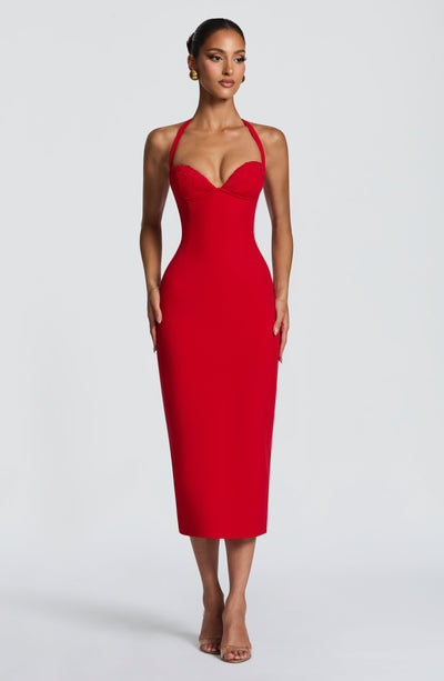 Cassia Vestido midi