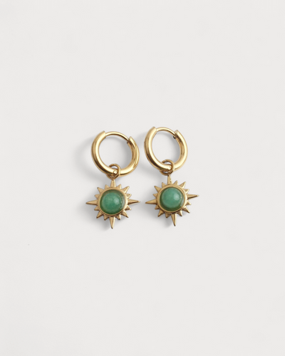 Chasing the sun - Pendientes - Acero inoxidable