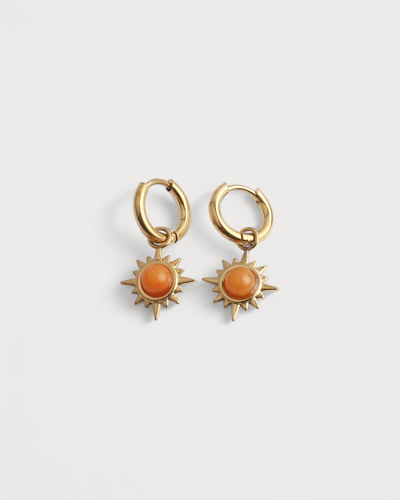 Chasing the sun - Pendientes - Acero inoxidable