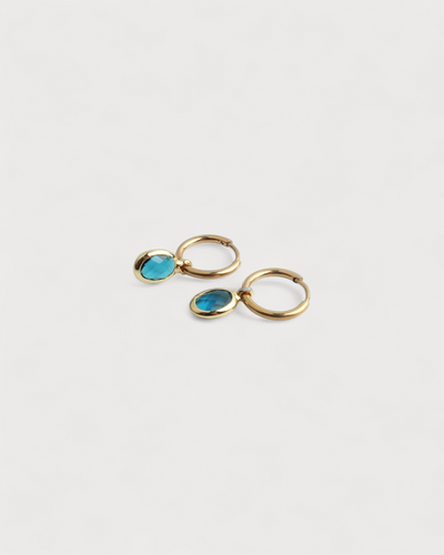 Oval Dana - Earrings - Stainless Steel