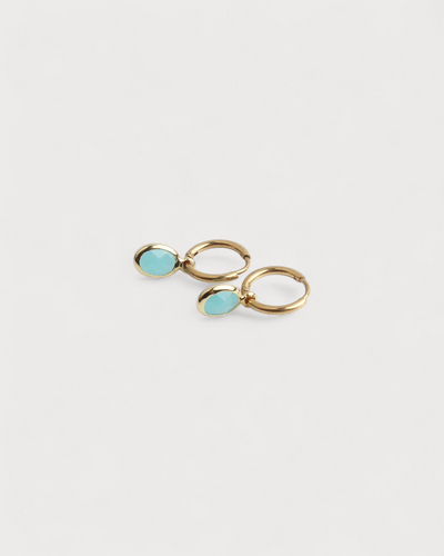 Oval Dana - Earrings - Stainless Steel