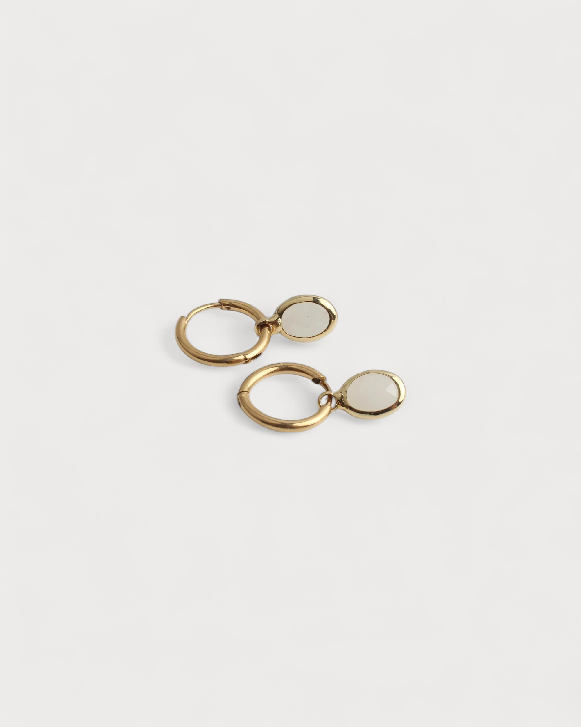 Oval Dana - Earrings - Stainless Steel