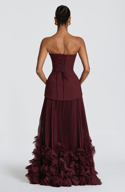 Seraphiña - Long dress with corset