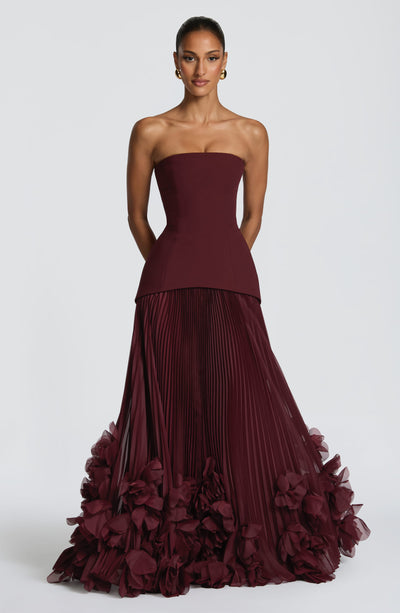 Seraphiña - Long dress with corset