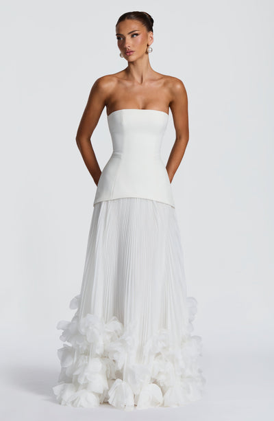 Seraphiña - Long dress with corset