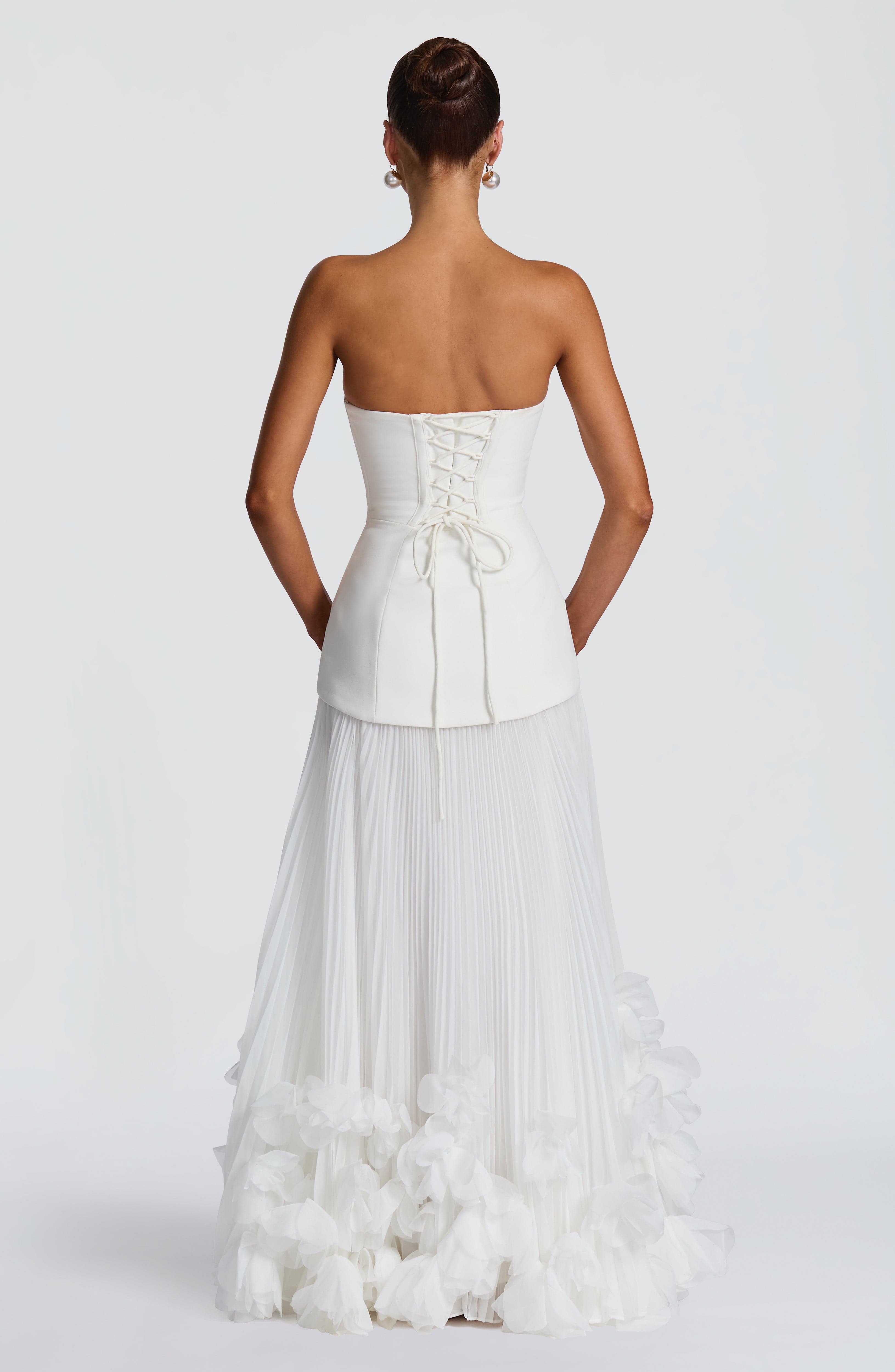 Seraphiña - Long dress with corset