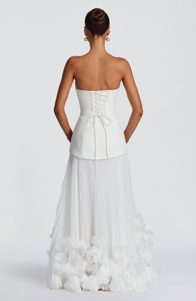 Seraphiña - Long dress with corset