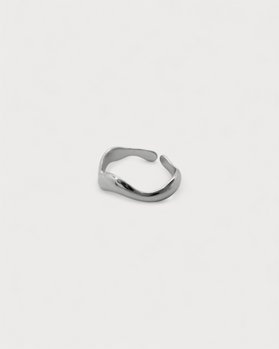 Waves - Anillo - Acero inoxidable - Ajustable